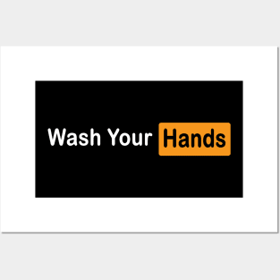 Wash Your Hands Clothing Wash Hands Posters and Art